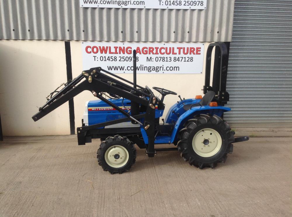 Mitsubishi Compact Tractor MT1401DT With Front Loader for Sale ...