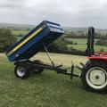 Fleming 1.25 ton Tipping trailer 6x4 with 12' sides