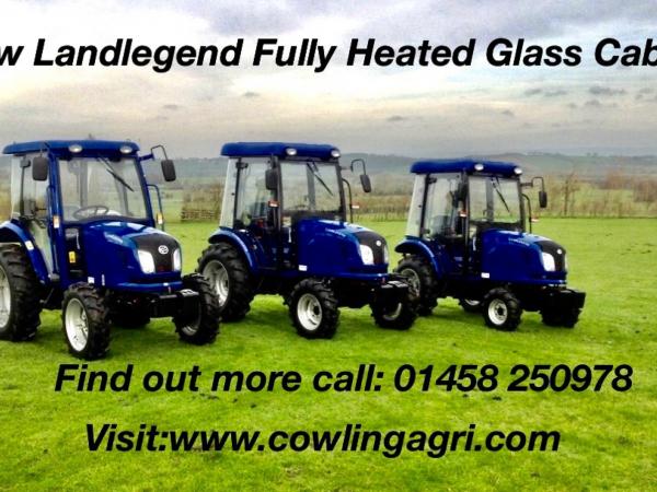 Landlegend Glass Cabs 30Hp 40Hp & 50HP